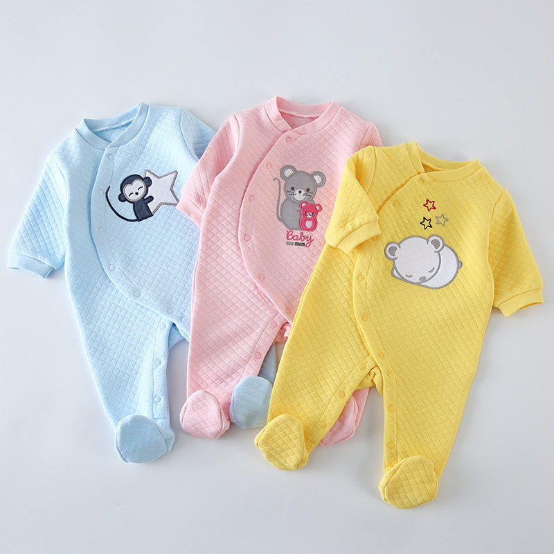 Baby Products Essential - Ropa de Algodón para Bebés, Mamelucos