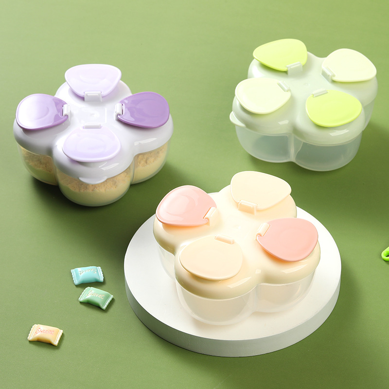 Baby Products Distributor - Contenedor Portátil Clover de 4 Compartimentos