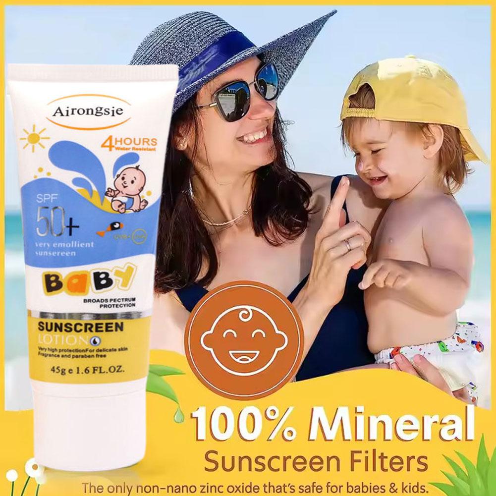 Baby Sunscreen Lotion - Loción de Protección Solar para Bebés