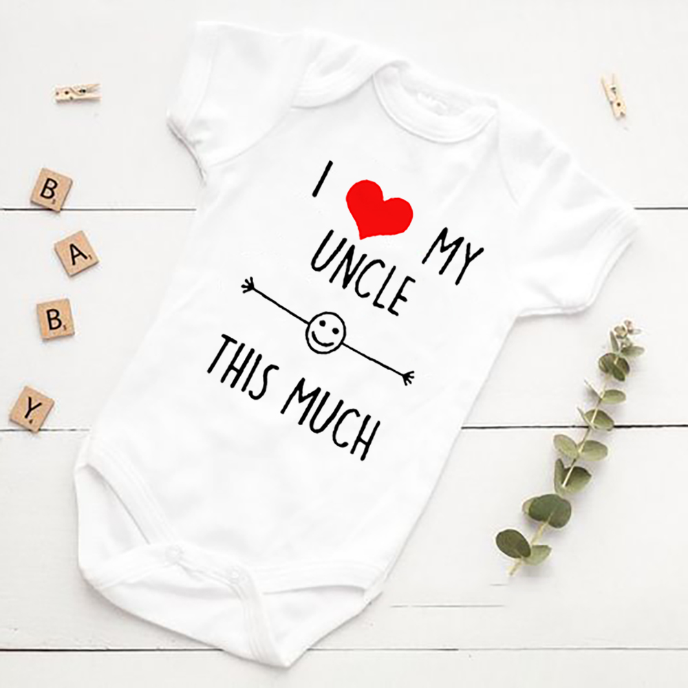 Baby Products Essential - Me encanta mi tío, pelele para