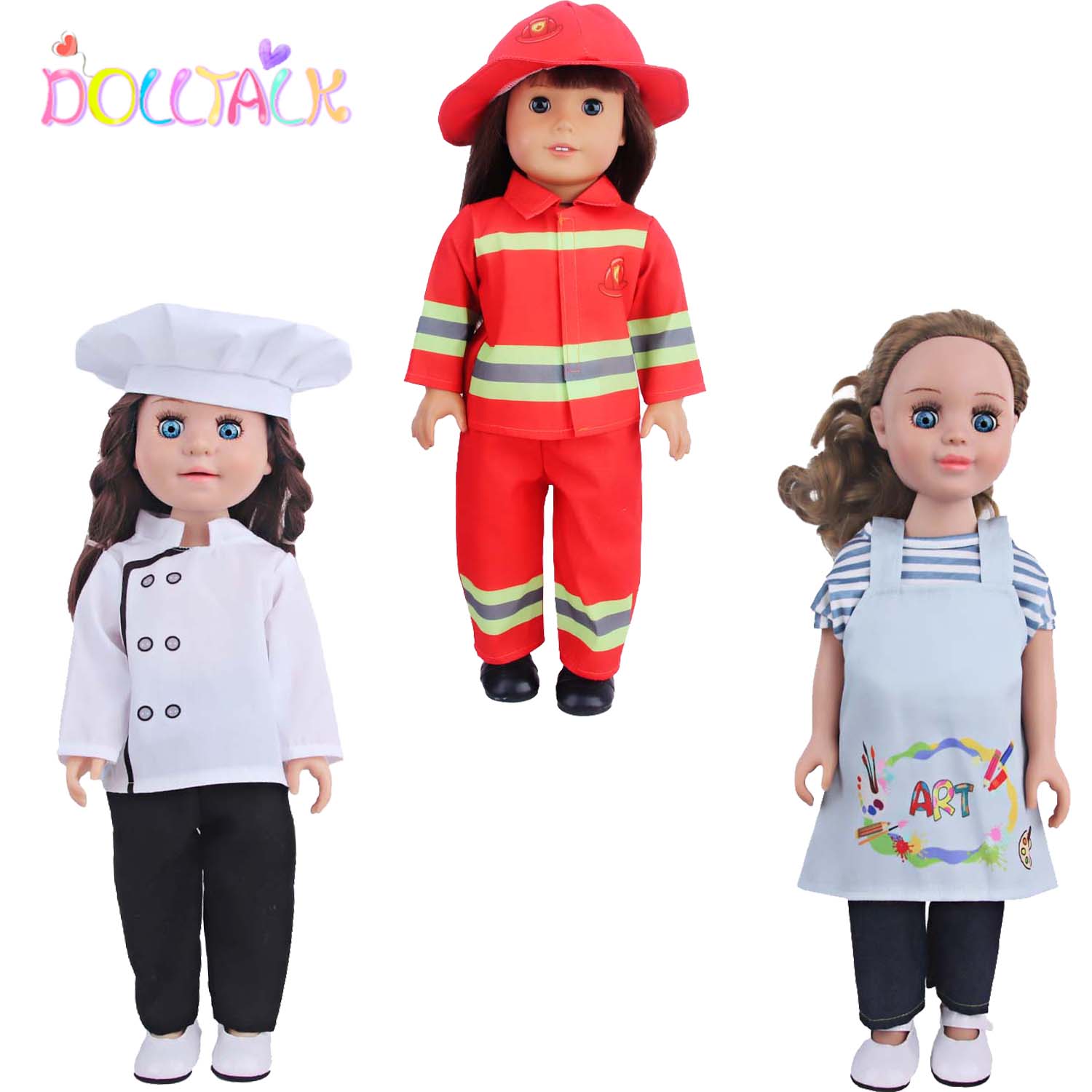 Baby Products Essential - Ropa de muñeca americana de 18