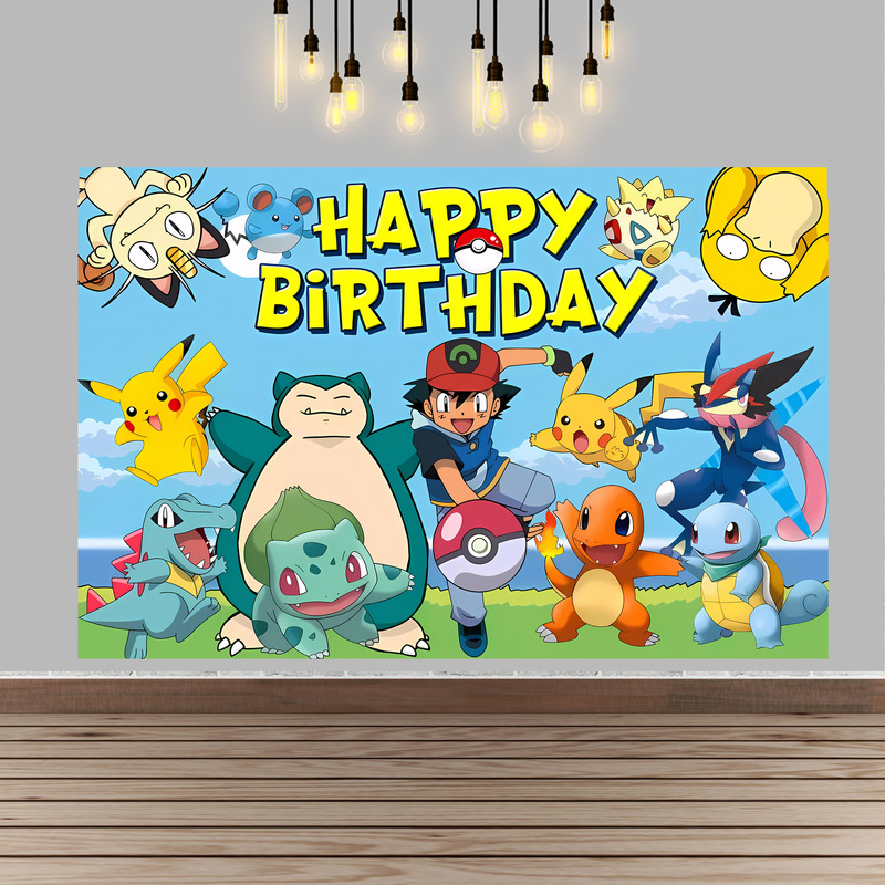 Fondo de fiesta de cumpleaños  - Baby Products Poster reseña y precio