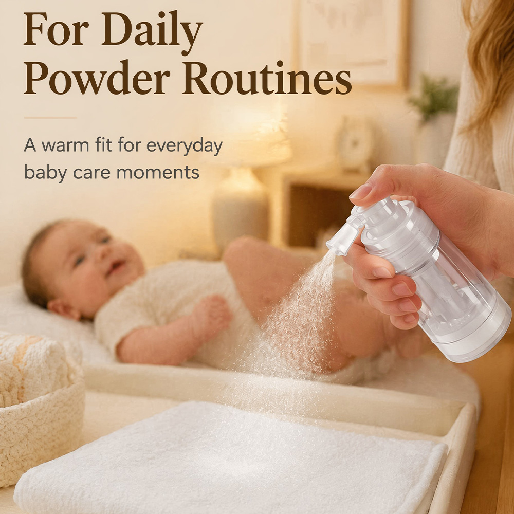 Botella pulverizadora de polvo - Baby Products Distributor reseña y precio
