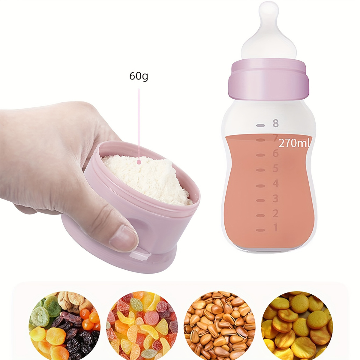 Contenedor de leche en polvo p - Baby Products Distributor reseña y precio