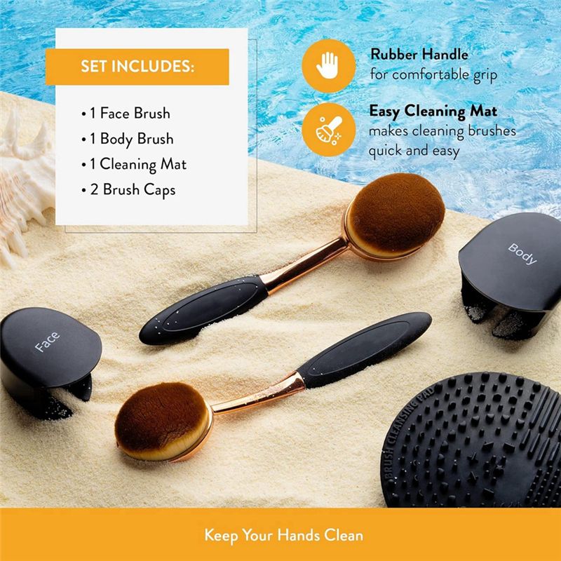 AEE4-Sunscreen Brush Set - Apl - Baby Sunscreen Lotion reseña y precio