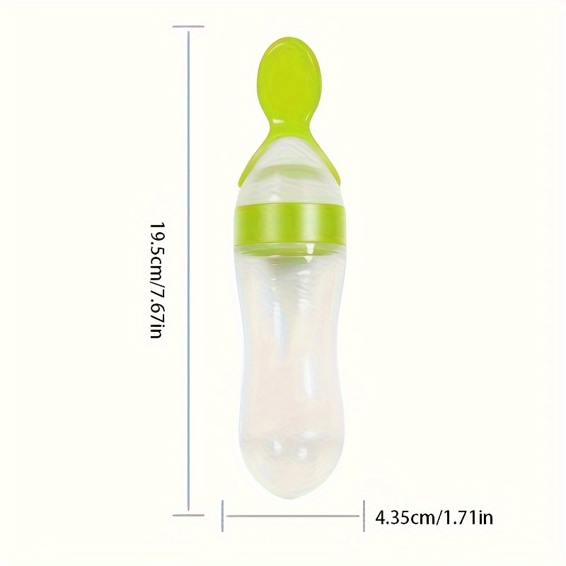 Biberón de silicona para alime - Baby Products Distributor reseña y precio